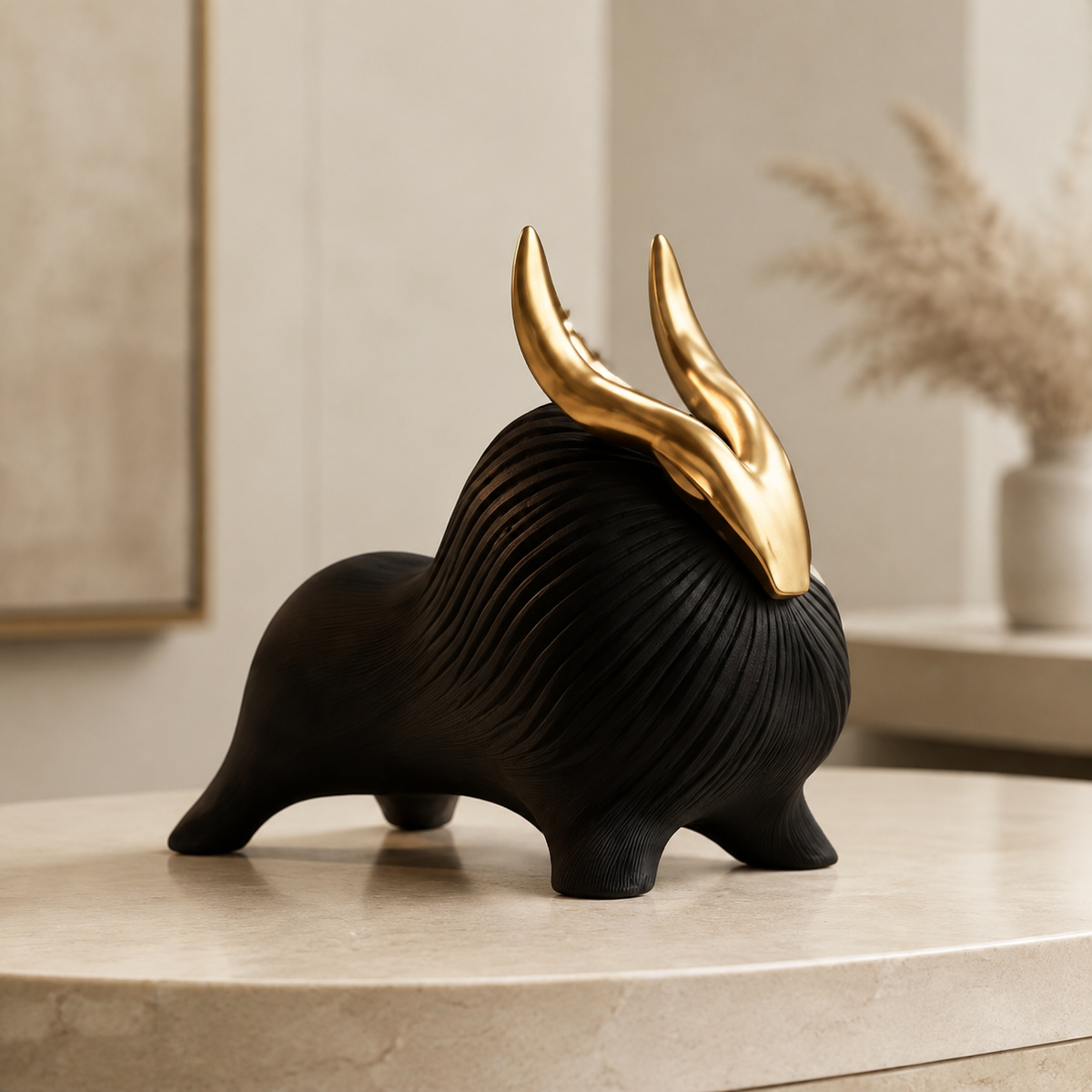 Black Fortune Bull