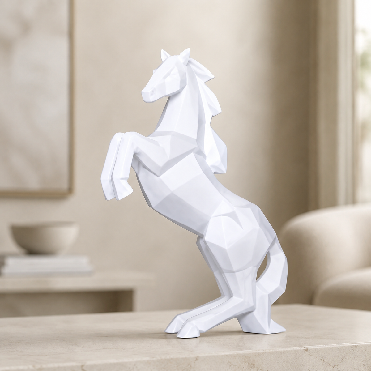 Divine Success Horse - White