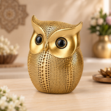 Golden Wisdom Owl