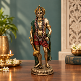 Standing Lord Hanuman with Gada Idol