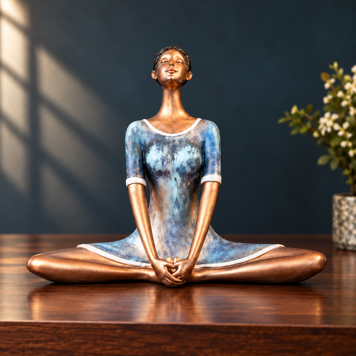 Uplifted Butterfly Yoga Figurine