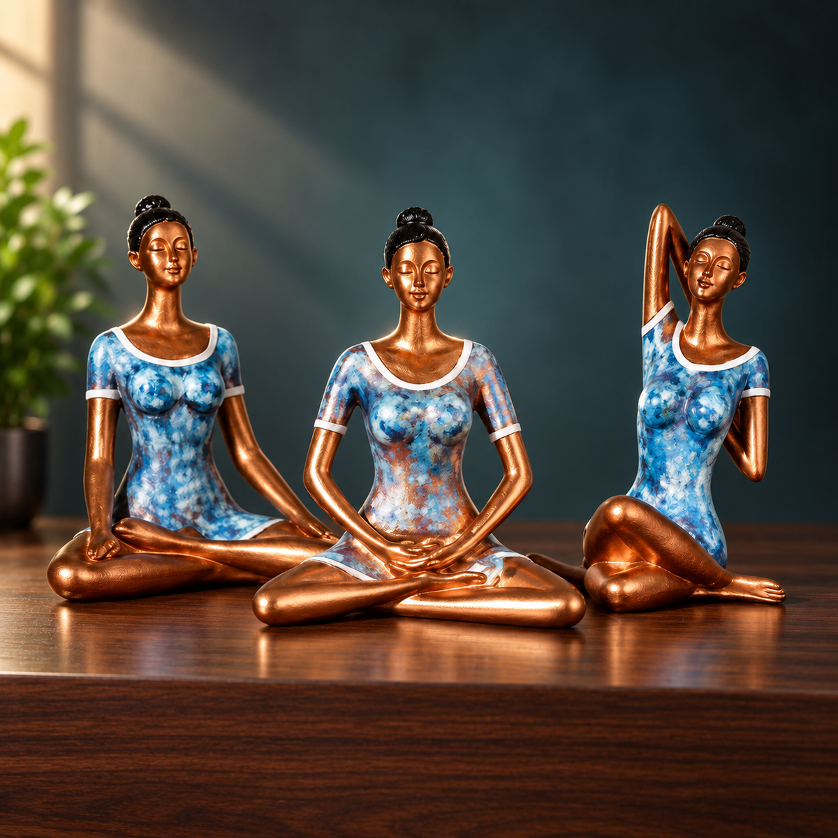 Harmony Yoga Figurine Set