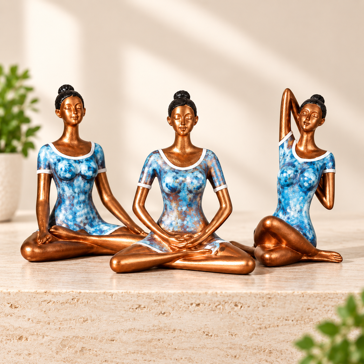 Harmony Yoga Figurine Set