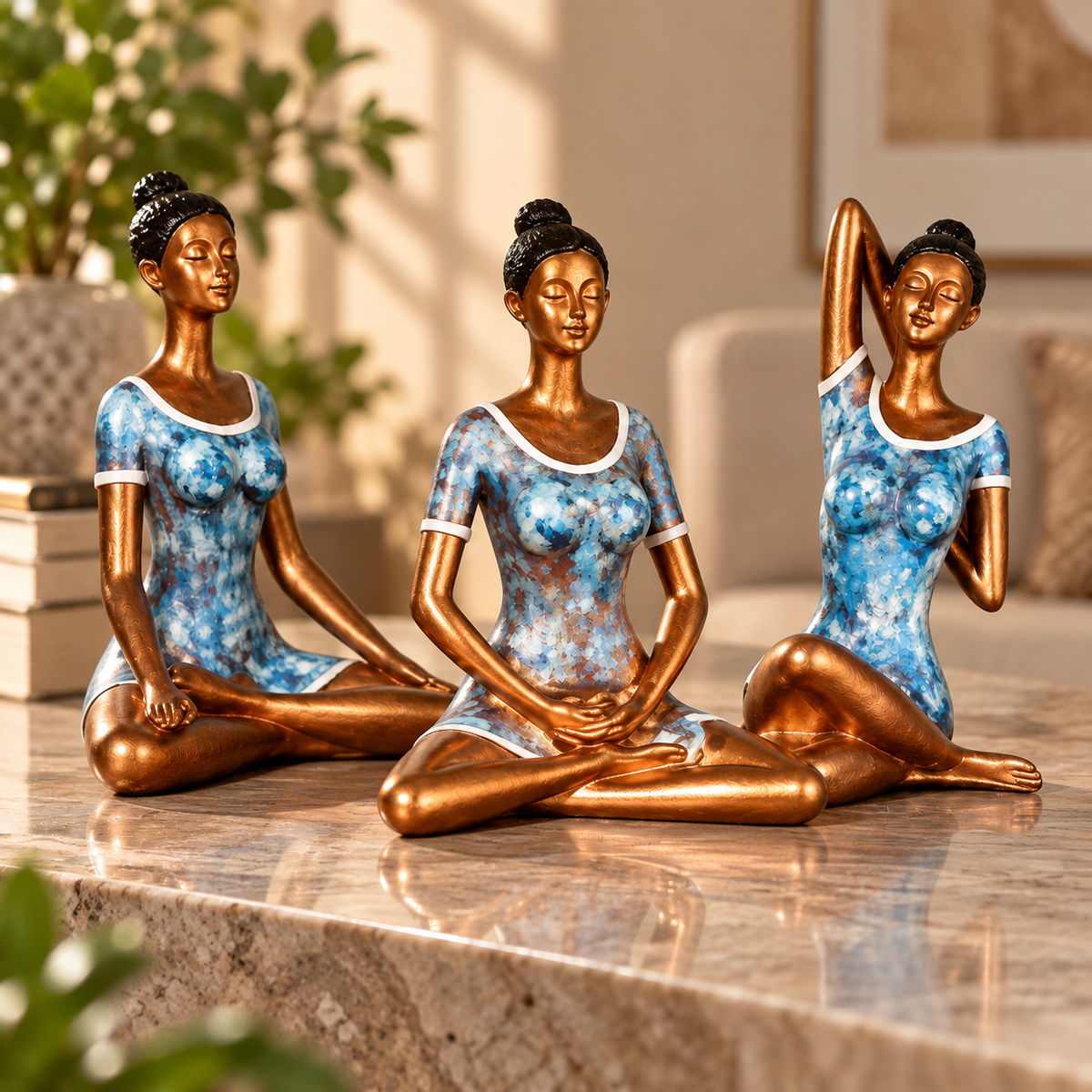 Harmony Yoga Figurine Set