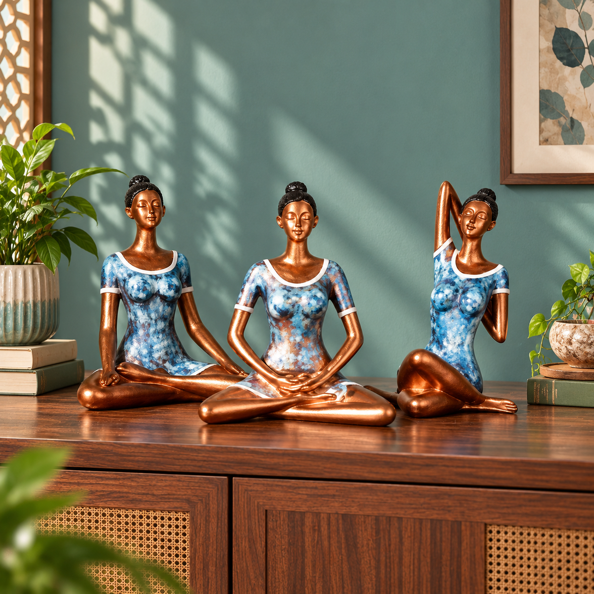 Harmony Yoga Figurine Set