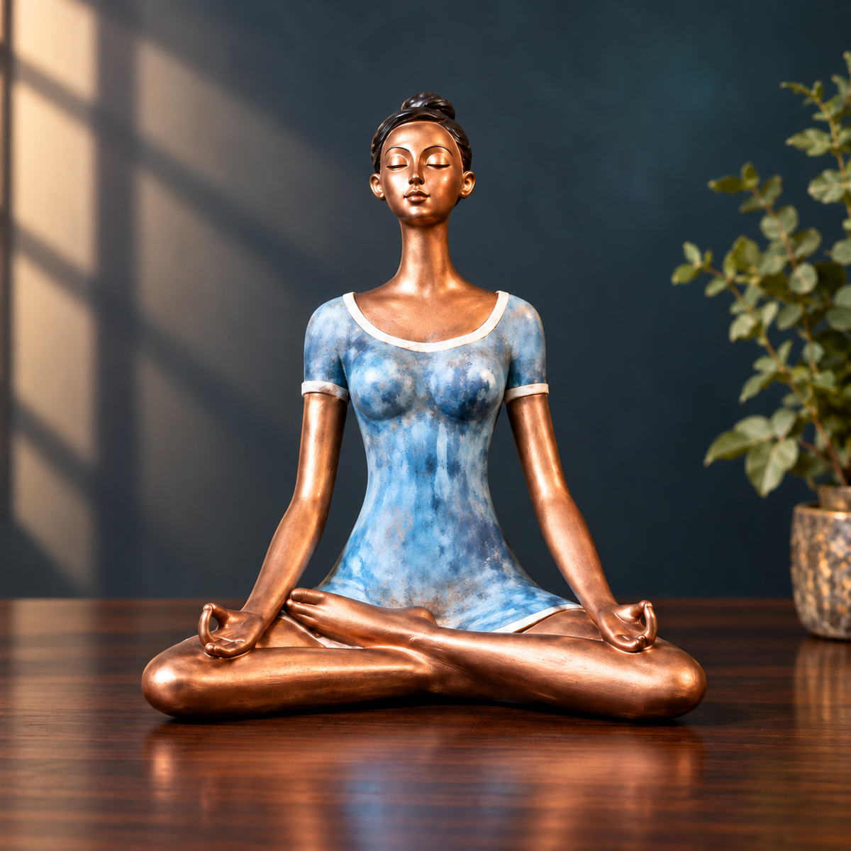 Mindful Mudra Meditation Figurine