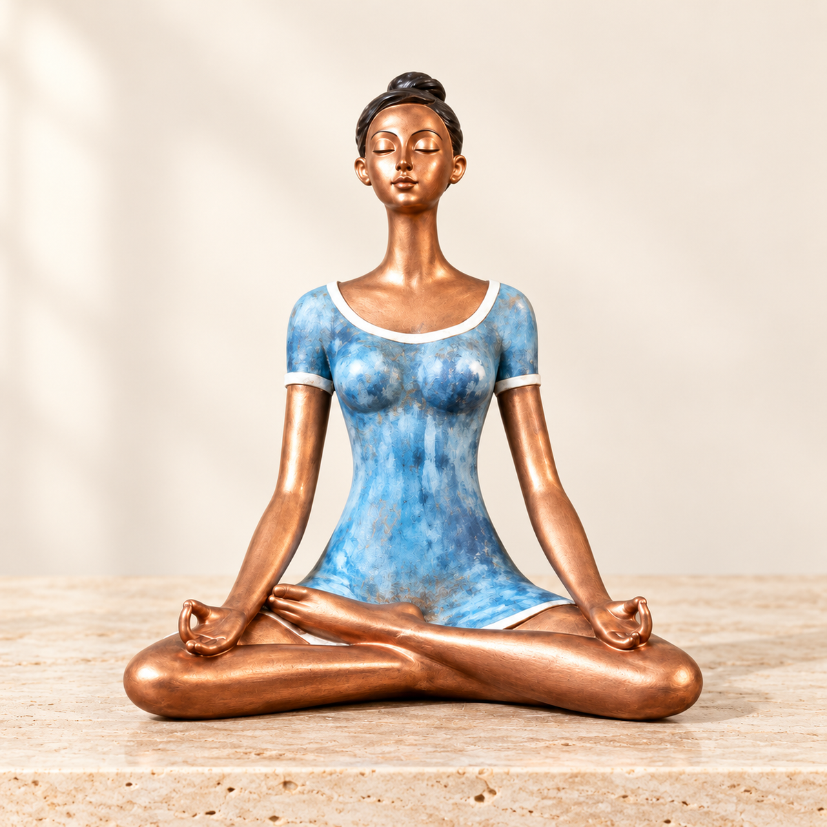 Mindful Mudra Meditation Figurine