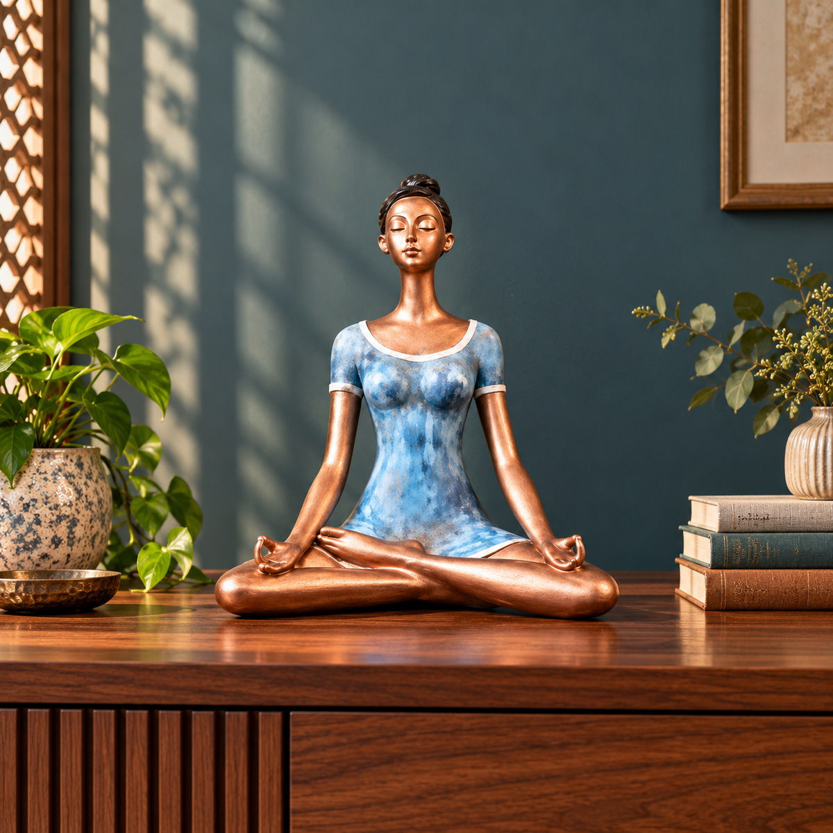 Mindful Mudra Meditation Figurine