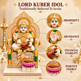 Shwet Lord Kuber Idol