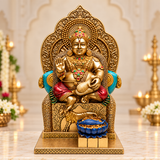 Antique-Golden Lord Kuber Idol