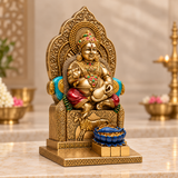 Antique-Golden Lord Kuber Idol