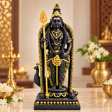 Standing Lord Murugan with Vel Idol