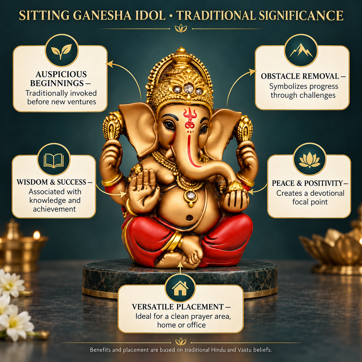 AASHIRWAD GANESHA IDOL