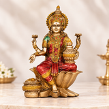 Goddess Lakshmi Antique Idol (7 Inch)