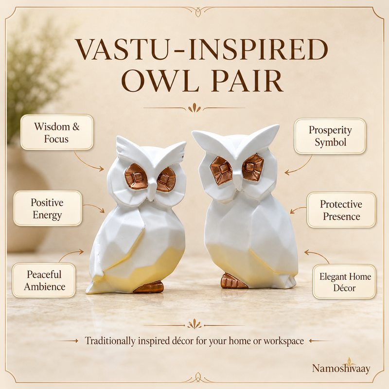 Sacred Wisdom & Protection Owl Pair