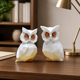 Sacred Wisdom & Protection Owl Pair