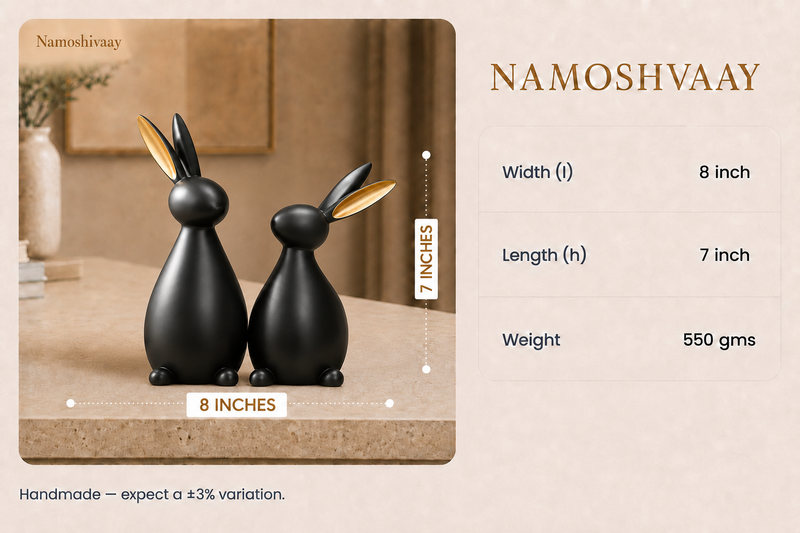 Golden Ear Harmony Rabbits dimensions