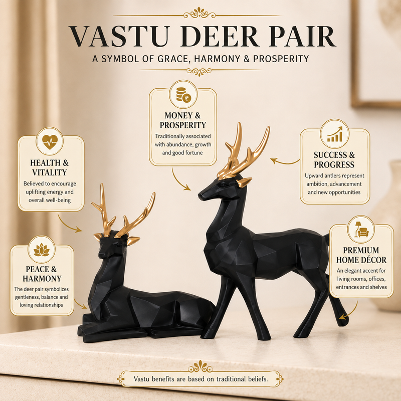Divine Harmony Deer Pair