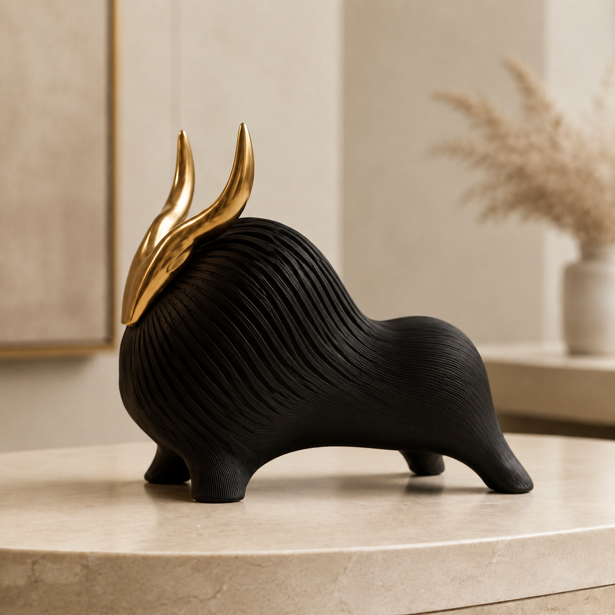 Black Fortune Bull