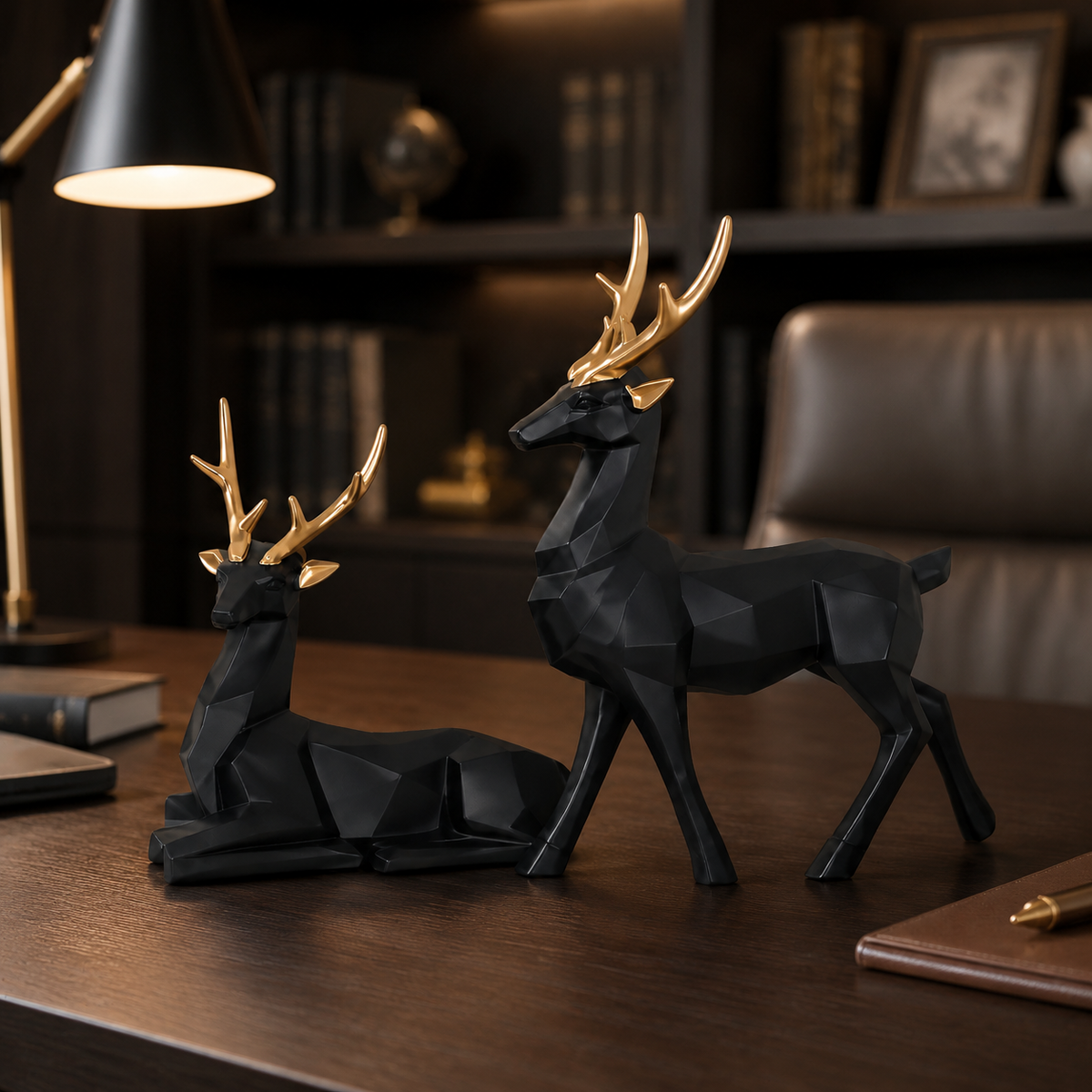 Divine Harmony Deer Pair