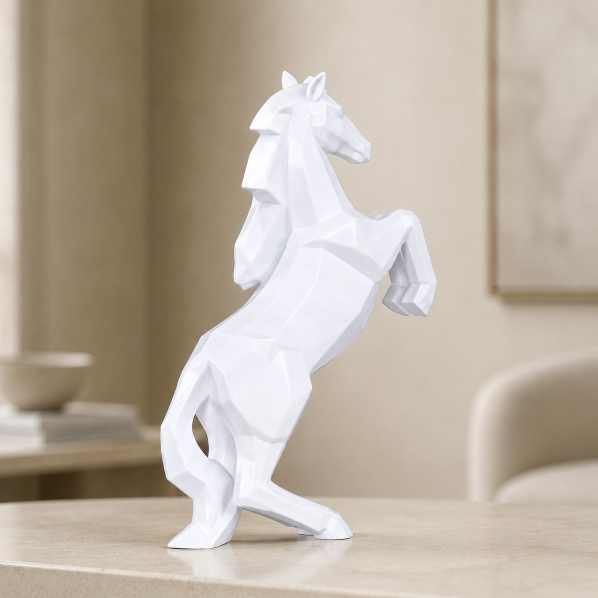 Divine Success Horse - White