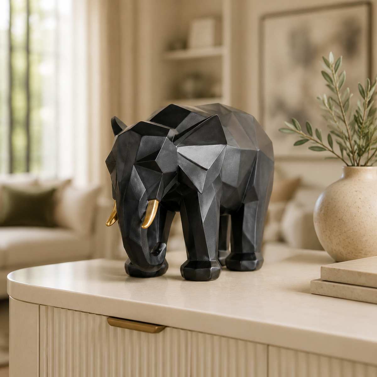 Royal Guardian Elephant - Black