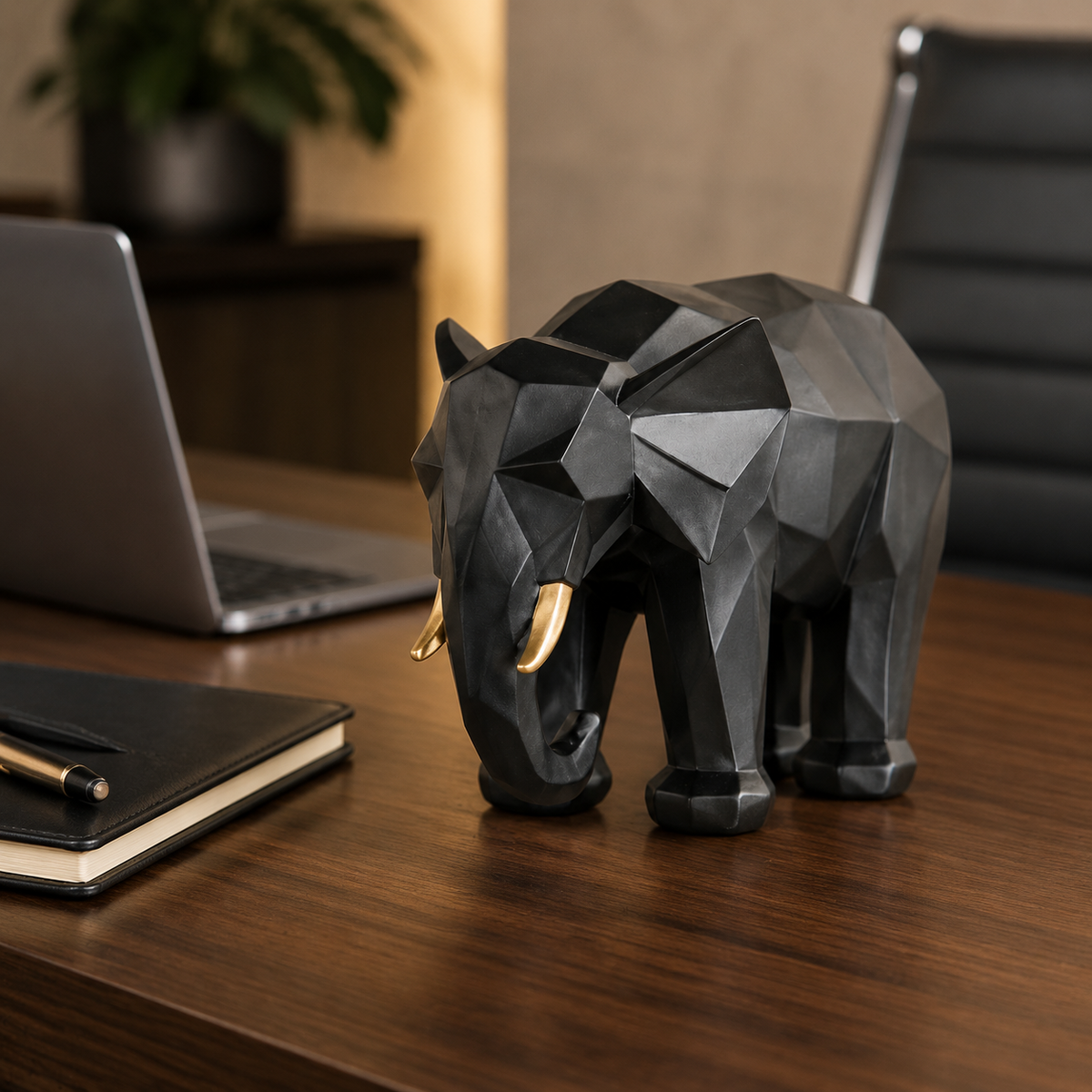 Royal Guardian Elephant - Black
