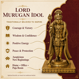 Divine Vel Murugan Antique Idol