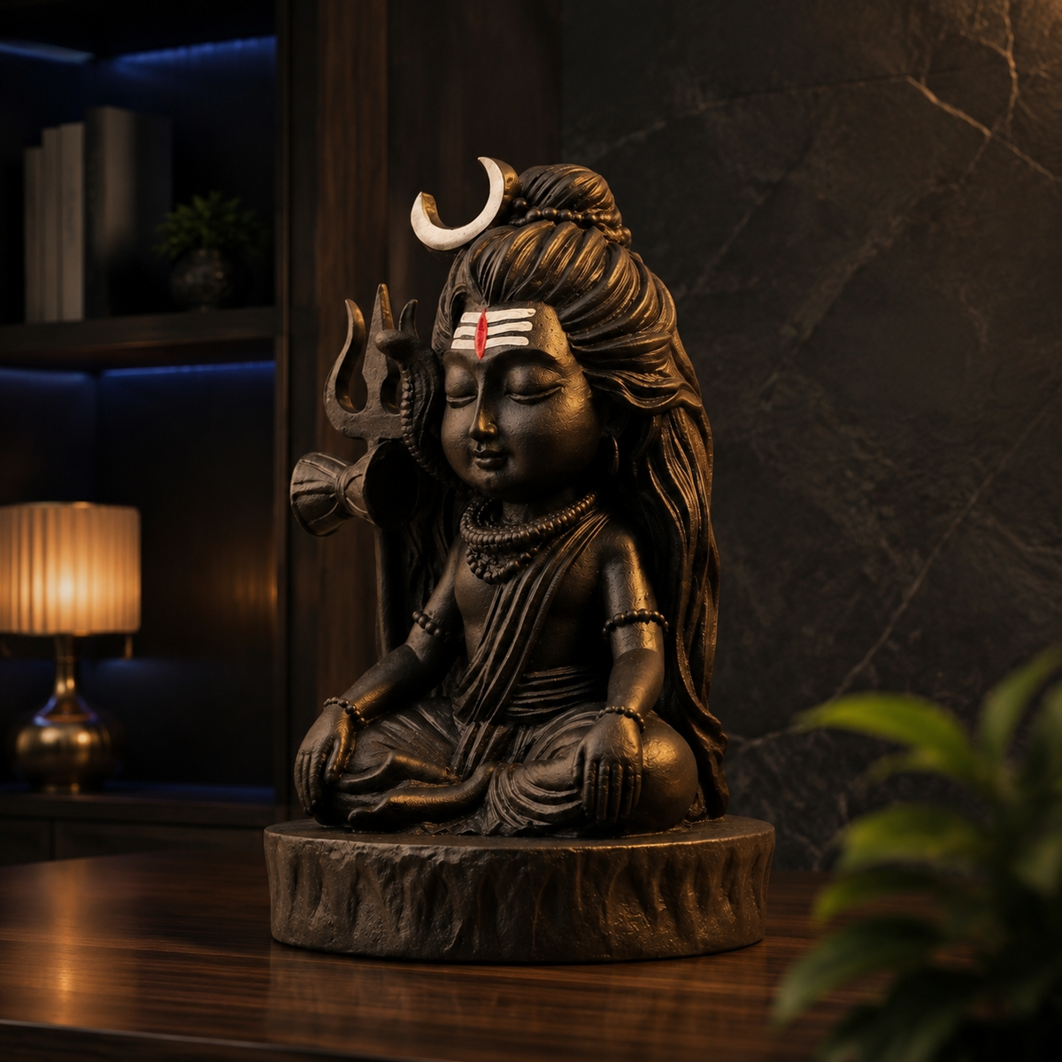 Meditating Baal Lord Shiva