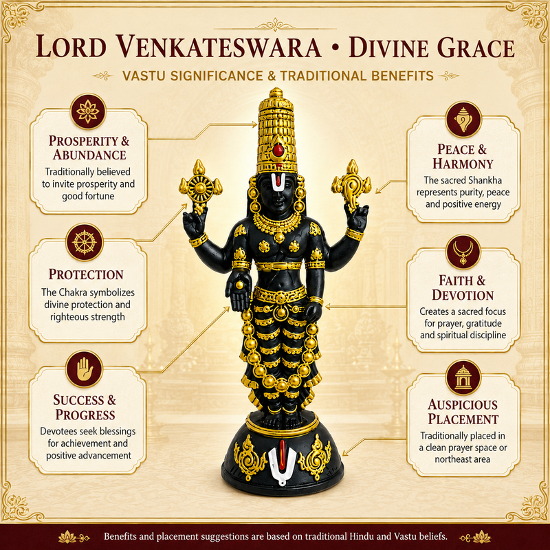 Lord Tirupati Balaji Idol