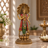 Standing Lord Vishnu with Sheshnag Idol