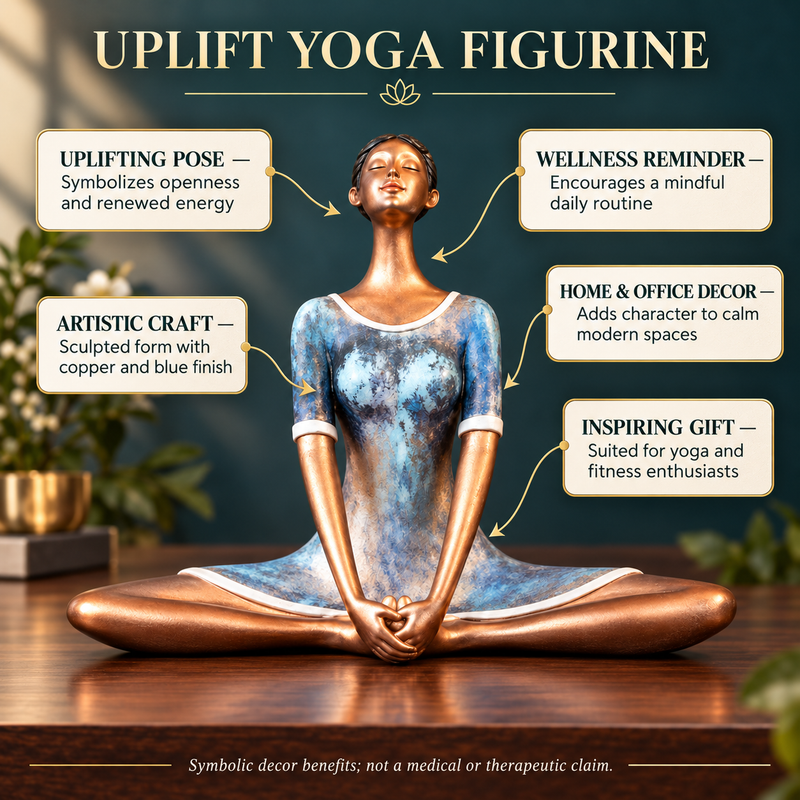 Uplifted Butterfly Yoga Figurine