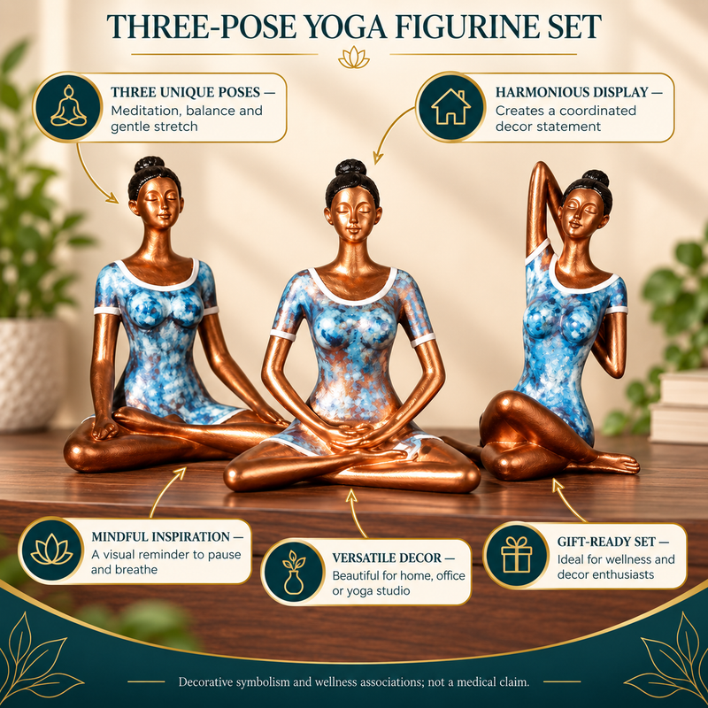 Harmony Yoga Figurine Set