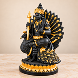 Lord Murugan Seated on Peacock Idol