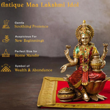 Goddess Lakshmi Antique Idol (7 Inch)