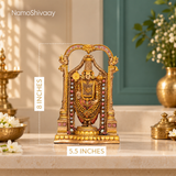 Lord Balaji (Srinivasa) Idol - Antique Finish (8 Inch)